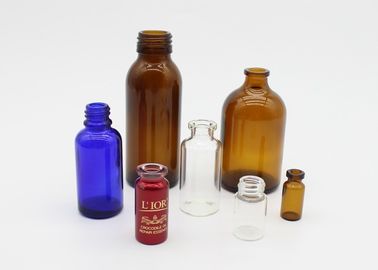 bottiglie di vetro cosmetiche delle fiale di vetro farmaceutiche 1ml-100ml