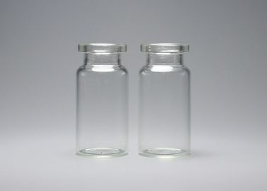 bottiglia di vetro borosilicato vuota del collo della piegatura della farmacia lucida 8ml