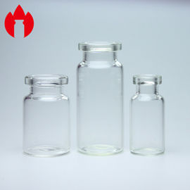 Fiale di vetro della piccola di 10ml 20ml medicina di vetro tubolare trasparente delle fiale