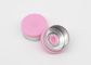 cappucci di vetro di linguetta della fiala dell'iniezione farmaceutica rosa piana di 13mm