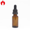 fiale con tappo a vite Amber Glass Essential Oil Bottles della bocca di 10ml 18mm
