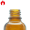 vetro a calce sodata di 50ml Amber Essential Oil Glass Bottle