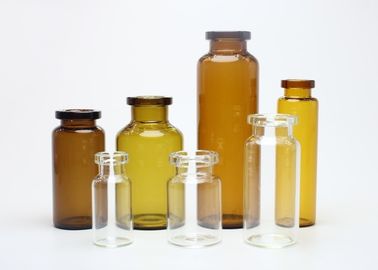 Cima di vetro medicinale della piegatura delle fiale dell'iniezione vuota e fiala con tappo a vite