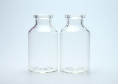 Fiala medicinale della metropolitana di vetro dell'iniezione trasparente di norma ISO 20ml