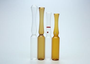 2ml svuotano le fiale di vetro chiare ed il colore ambrato per l'iso della medicina dell'iniezione diplomato