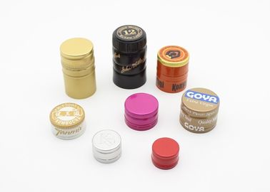 Disposable Aluminum Ropp Caps Customized Size For Oral Liquid Bottle