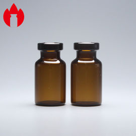 Flacone in vetro sodico-calcico marrone da 2 ml per uso farmaceutico