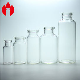 Colore trasparente di capacità delle fiale 2ml 6ml 10ml 20ml della metropolitana di vetro borosilicato