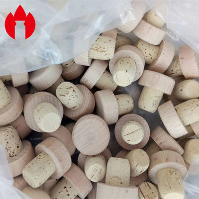 Piccolo tipo di legno su misura di caduta del sughero della fiala non per le fiale della bottiglia di vetro