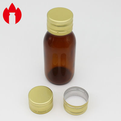 Chiusura a prova di Pilfer per bottiglia di vetro liquido orale, tappi in alluminio da 28 mm