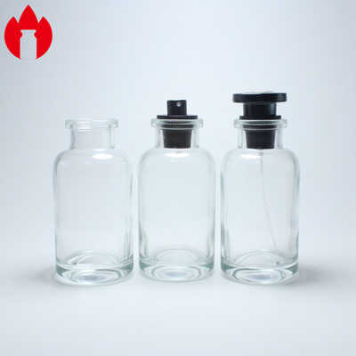 materiale di vetro a calce sodata della bottiglia di vetro del profumo 200ml