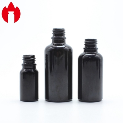 Fiale con tappo a vite in vetro nero per olio essenziale da 50 ml per cosmetici