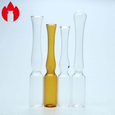 Fiale di vetro vuote piccole da 1 ml a 20 ml di capacità per medicinali iniettabili