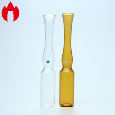 Ampolata di vetro 1ml-20ml Ampolata di vetro per iniezioni vuota, chiara o ambra
