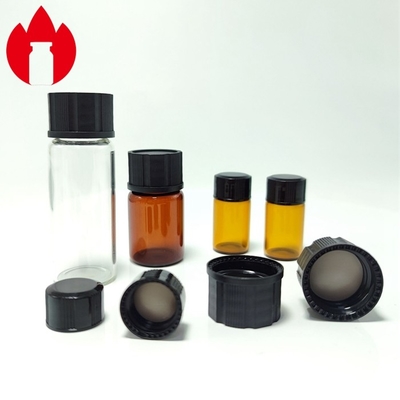 Cappucci di plastica a vite a filo in PP nero da 13 mm a 18 mm
