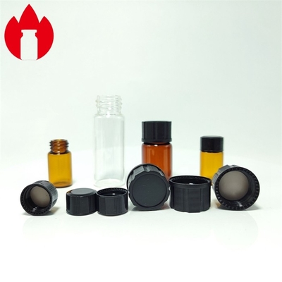 Cappucci di plastica a vite a filo in PP nero da 13 mm a 18 mm