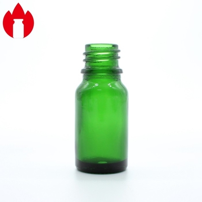 10 ml Bottiglia di olio essenziale verde in vetro con tappo di plastica