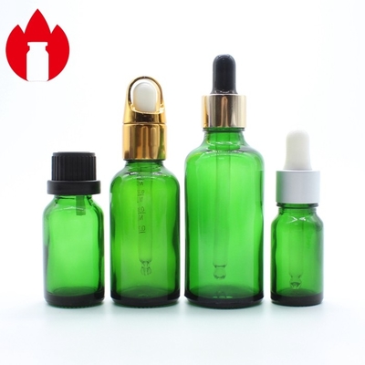 Flacone di vetro per olio essenziale cosmetico vuoto