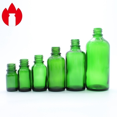 Bottiglia in vetro per olio essenziale cosmetico personalizzata da 5 ml a 100 ml con tappo per gocciolante