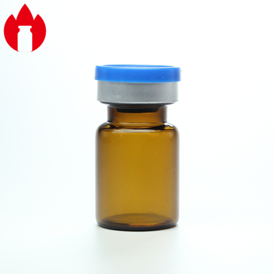 Flaconcino di vetro per iniezioni farmaceutiche monouso vuoto