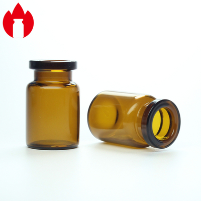 5ml farmaceutici fiale di vetro liofilizzazione ambrata di mini o eliminano con il cappuccio