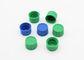 18 coperchi a vite di plastica materiali dei denti pp blu/colore verde con la spina interna