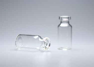 Flaconcino per iniezione a tubo di vetro trasparente e ambra da 3 ml.
