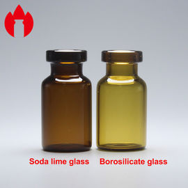 Materiale di Brown o trasparente della metropolitana di vetro delle fiale 2ml di capacità del vetro borosilicato