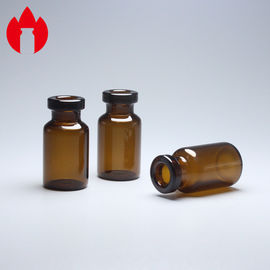 Flacone in vetro sodico-calcico marrone da 2 ml per uso farmaceutico