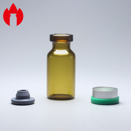 Fiale di vetro ambrato da 3 ml per uso farmaceutico