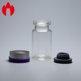 Fiale medicinali trasparenti su misura della metropolitana di vetro borosilicato 5ml