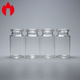 Fiale medicinali trasparenti su misura della metropolitana di vetro borosilicato 5ml