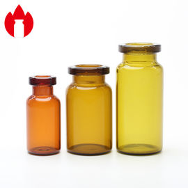 Fiale medicinali standard 2ml 5ml 10ml della metropolitana di vetro della cima della piegatura dell'iniezione di GMP