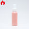 bottiglia liquida di plastica dello spruzzo dell'ANIMALE DOMESTICO rosa di colore 50ml