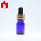 Bottiglie vuote di vetro blu dell'olio essenziale del cappuccio 5ml del contagoccia