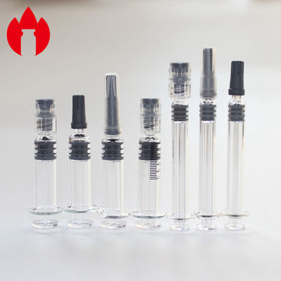 Siringa cosmetica Luer Lock, 1 ml Siringa preriempita 5.0 Materiale vetrore borosilicato neutro