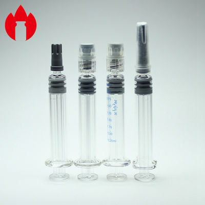 serratura neutrale di Luer della siringa del vetro borosilicato 2.25ml per medico e cosmetico