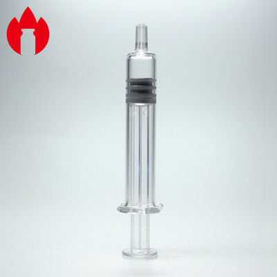 5,0 il vetro borosilicato della persona neutrale ha precompilato la capacità delle siringhe 2.25ml per medico