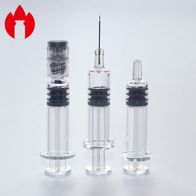 Siringa cosmetica Luer Lock, 1 ml Siringa preriempita 5.0 Materiale vetrore borosilicato neutro