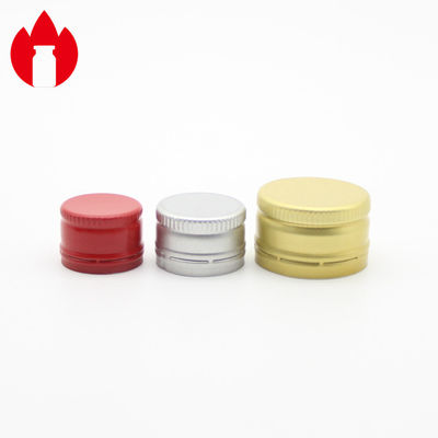 20mm 22mm 25mm 28mm Alumini Pilfer Proof Caps per la bottiglia a vite