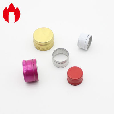 20mm 22mm 25mm 28mm Alumini Pilfer Proof Caps per la bottiglia a vite