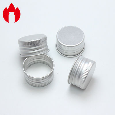 Cappucci a vite in metallo alluminio da 24 mm con guarnizione in PE