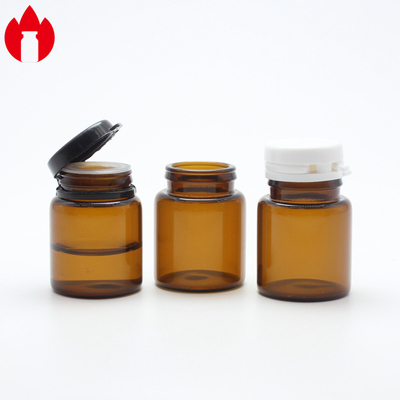 Flaconcino di vetro tubolare con copertura di crimp