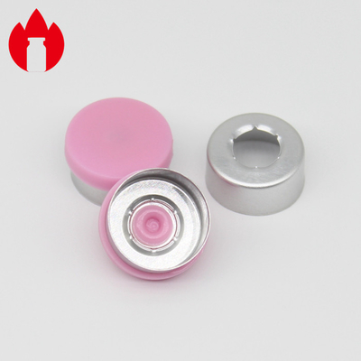 Cappuccio di copertura in plastica alluminio monouso farmaceutico colorato piano da 13 mm
