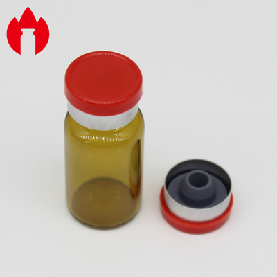 Cappuccio di copertura in plastica alluminio monouso farmaceutico colorato piano da 13 mm