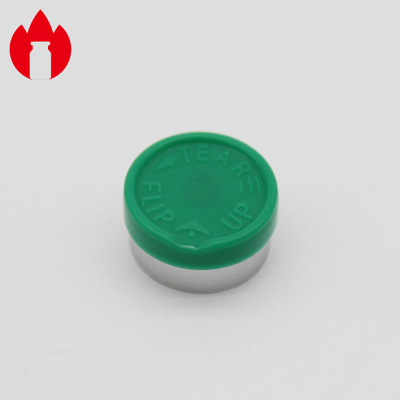 13mm Green Positioning Tear Off Cap Cappo del flaconcino per iniezioni farmaceutiche