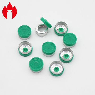 13mm Green Positioning Tear Off Cap Cappo del flaconcino per iniezioni farmaceutiche