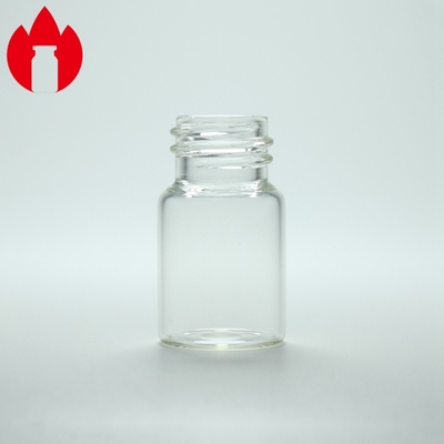 7ml rimuovono il mini contenitore infilato della fiala della bottiglia del vetro borosilicato superiore