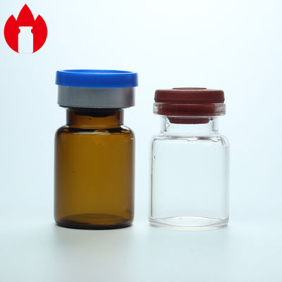 5ml farmaceutici fiale di vetro liofilizzazione ambrata di mini o eliminano con il cappuccio