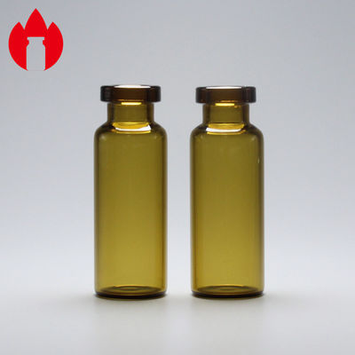 imballaggio basso della fiala del vetro borosilicato della farmacia del collo della piegatura di 4ml Brown